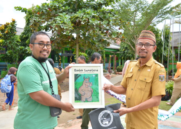Edukasi Konservasi bagi Siswa-Siswi SD Negeri 1 Rantau Jaya Ilir
